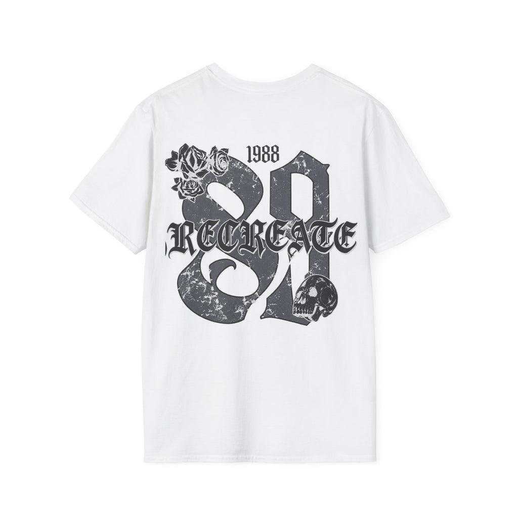 Minimal Monogram 'W' & 'SAMEY' Chest Logo T-Shirt