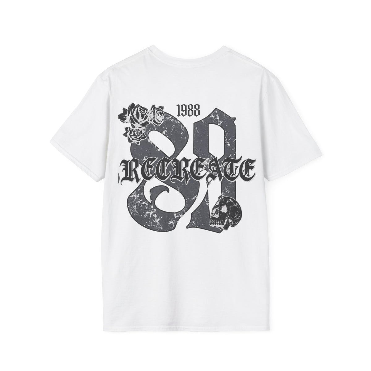 Minimal Monogram 'W' & 'SAMEY' Chest Logo T-Shirt