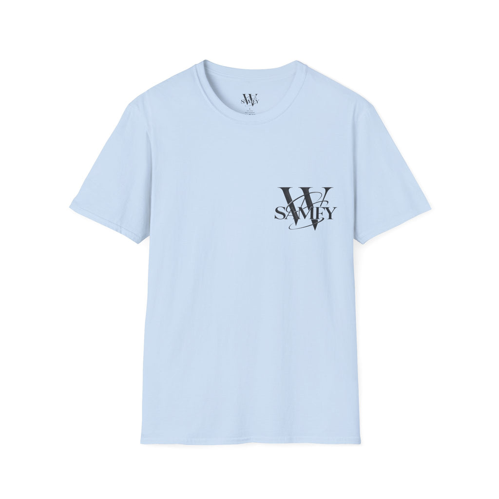 Minimal Monogram 'W' & 'SAMEY' Chest Logo T-Shirt