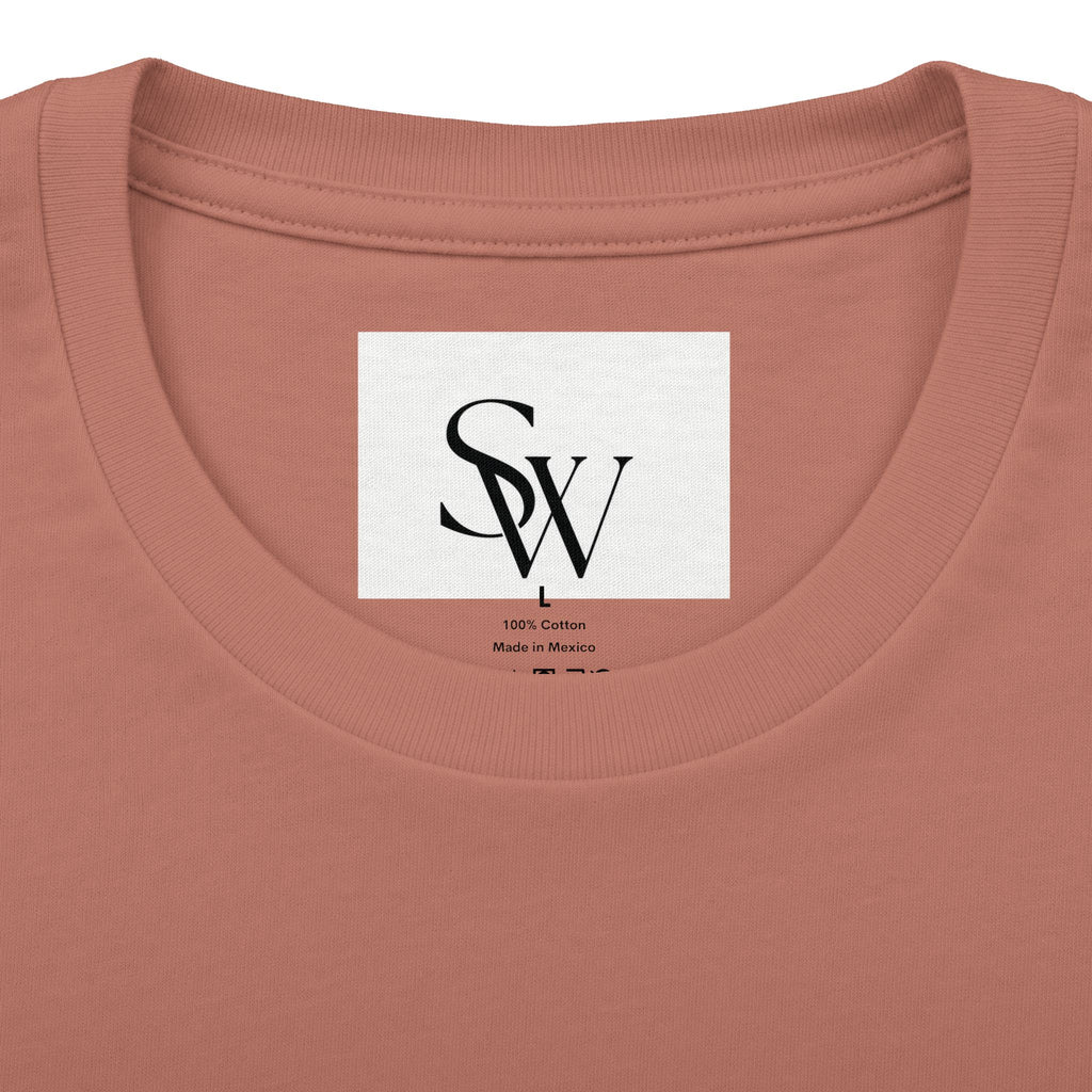 Samfy ‘Street Cred Over Credit’ Graphic Tee — Vintage Text Cotton Crew Shirt