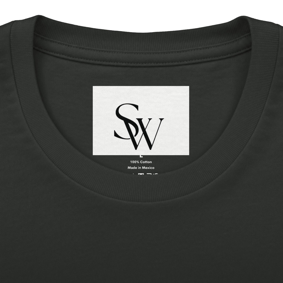 Samfy ‘Street Cred Over Credit’ Graphic Tee — Vintage Text Cotton Crew Shirt