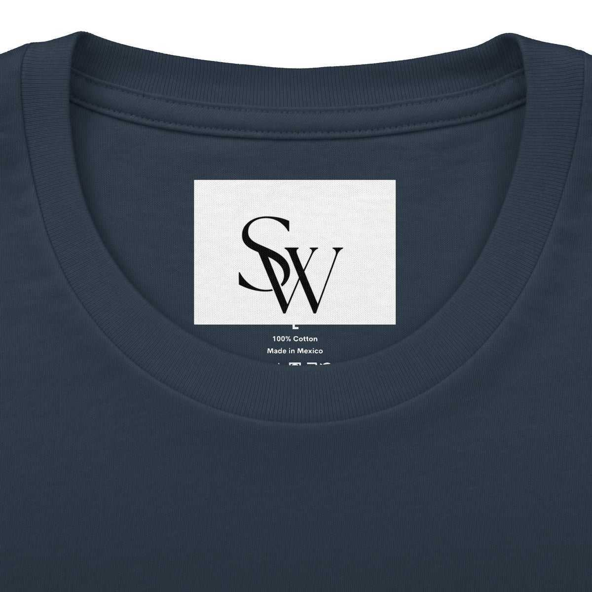 Samfy ‘Street Cred Over Credit’ Graphic Tee — Vintage Text Cotton Crew Shirt