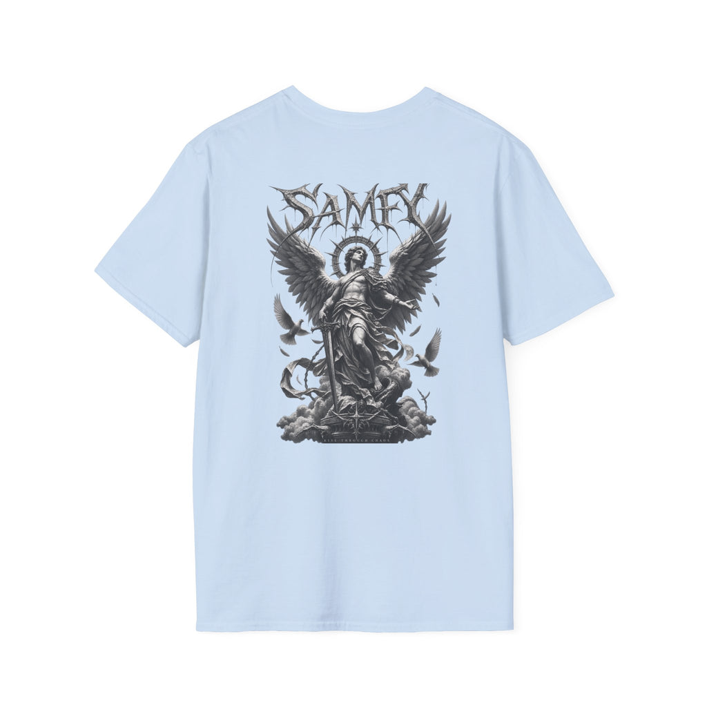 Sanity Wear Gothic Logo T‑Shirt — Edgy Streetwear Graphic Tee