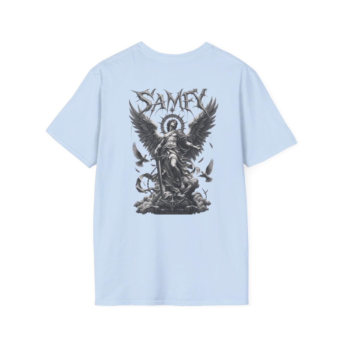 Sanity Wear Gothic Logo T‑Shirt — Edgy Streetwear Graphic Tee