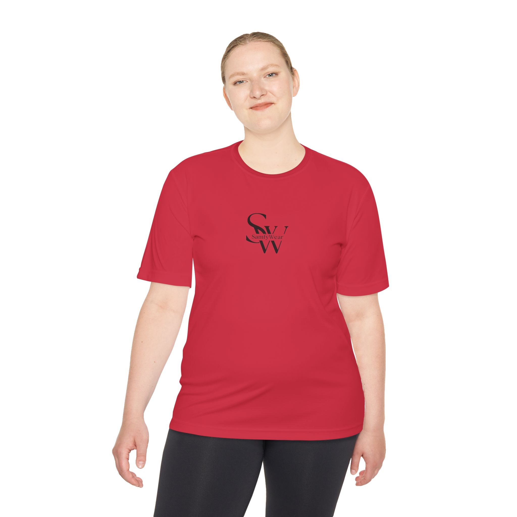 SW Logo Moisture-Wicking Tee — Minimalist Performance Shirt