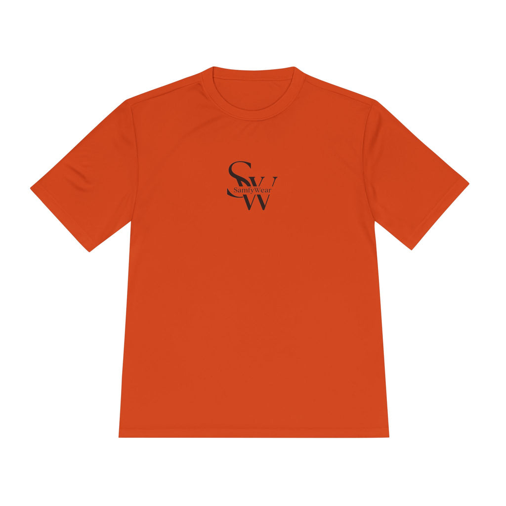 SW Logo Moisture-Wicking Tee — Minimalist Performance Shirt