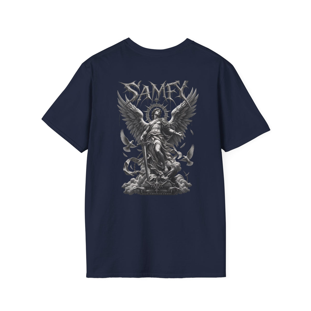 Sanity Wear Gothic Logo T‑Shirt — Edgy Streetwear Graphic Tee