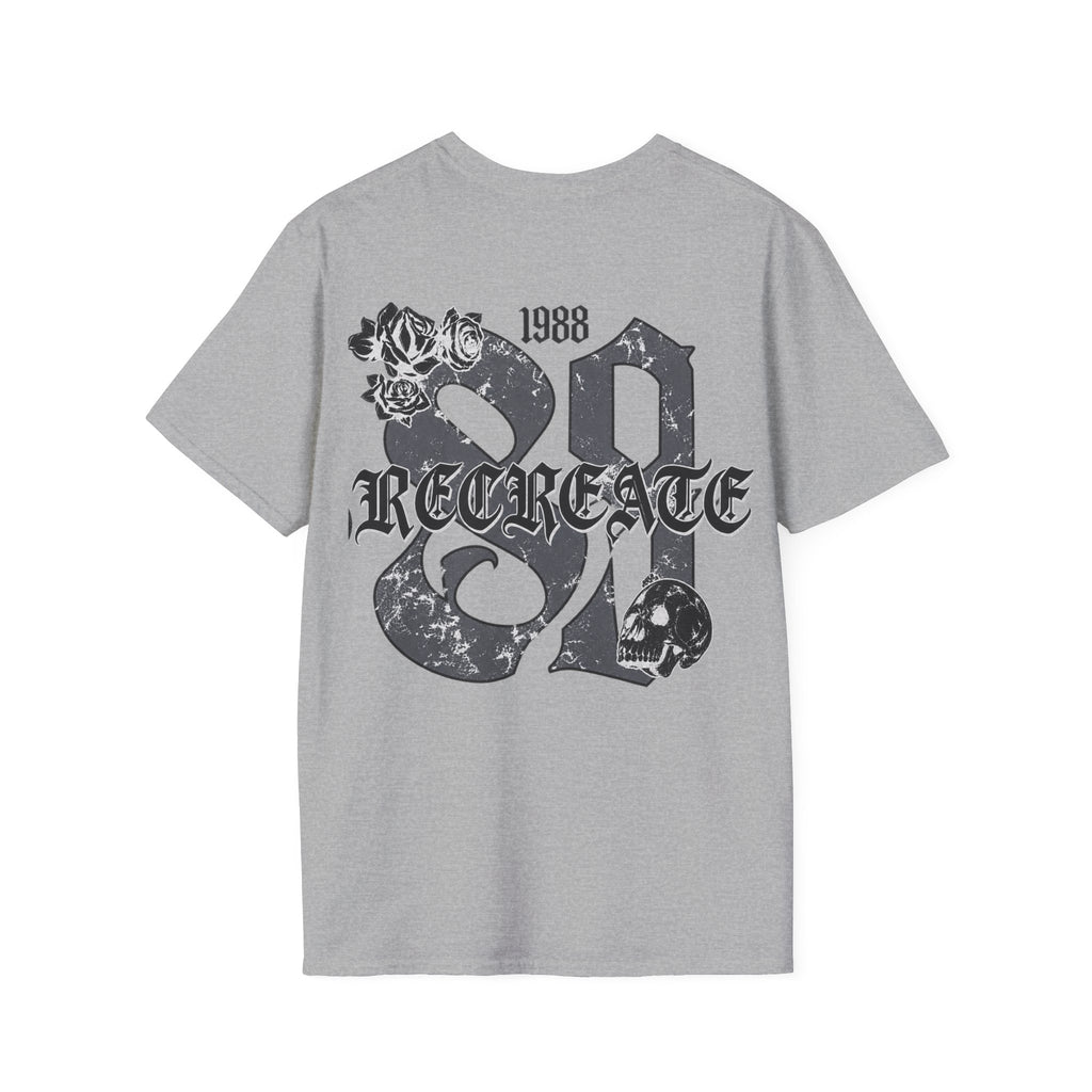 Minimal Monogram 'W' & 'SAMEY' Chest Logo T-Shirt