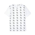 Men's Monogram Sports Jersey — All-Over 'SW' Logo Athletic Tee