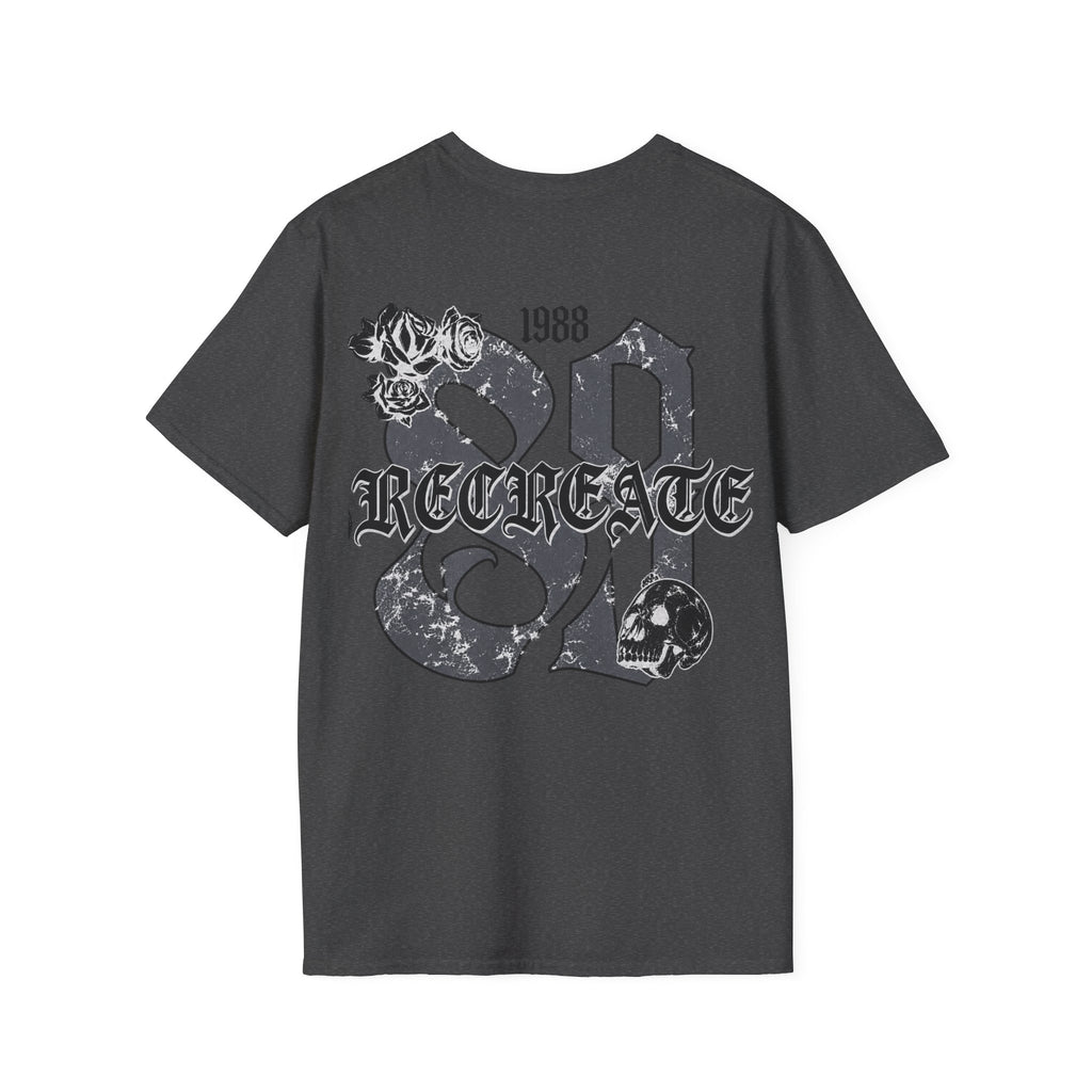 Minimal Monogram 'W' & 'SAMEY' Chest Logo T-Shirt