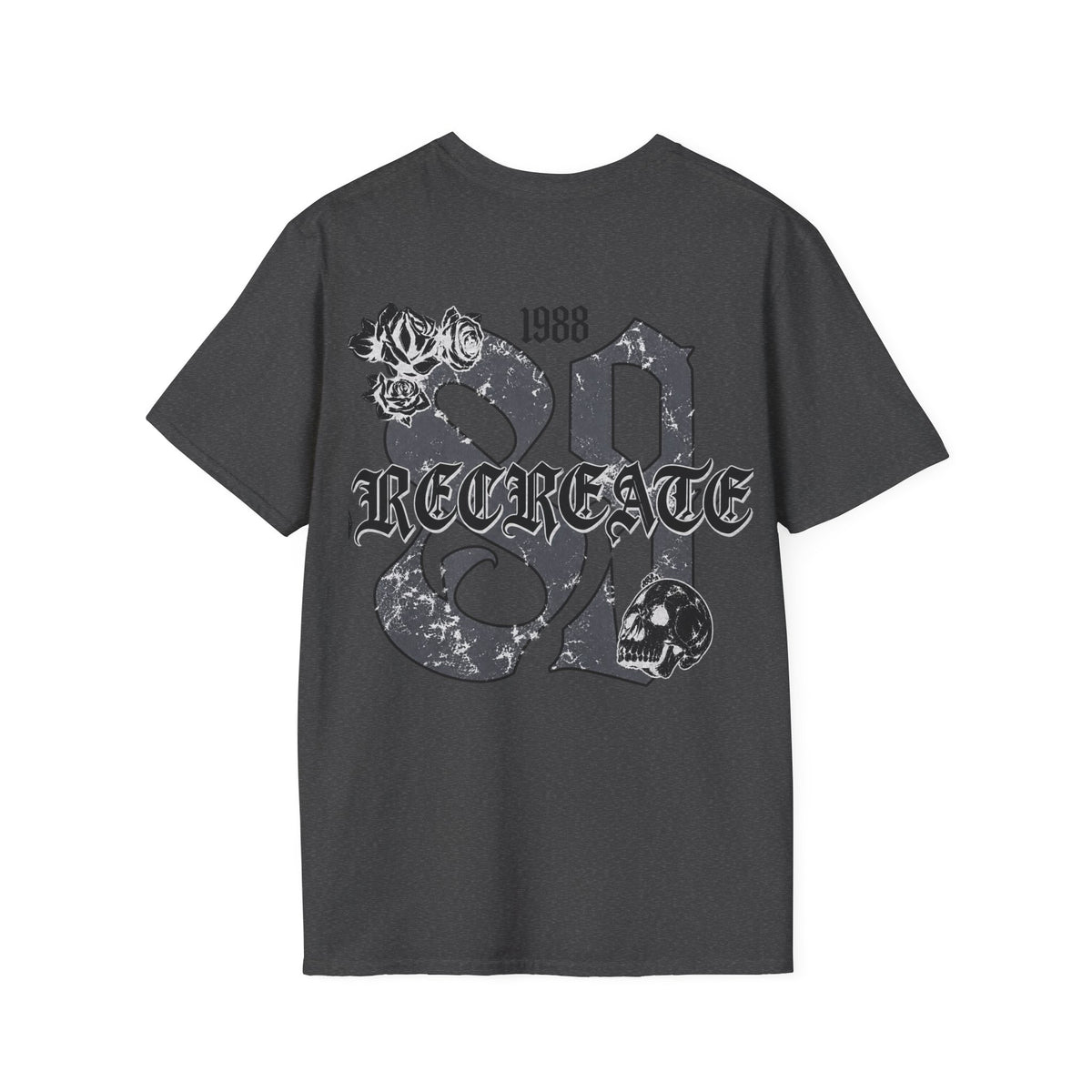 Minimal Monogram 'W' & 'SAMEY' Chest Logo T-Shirt