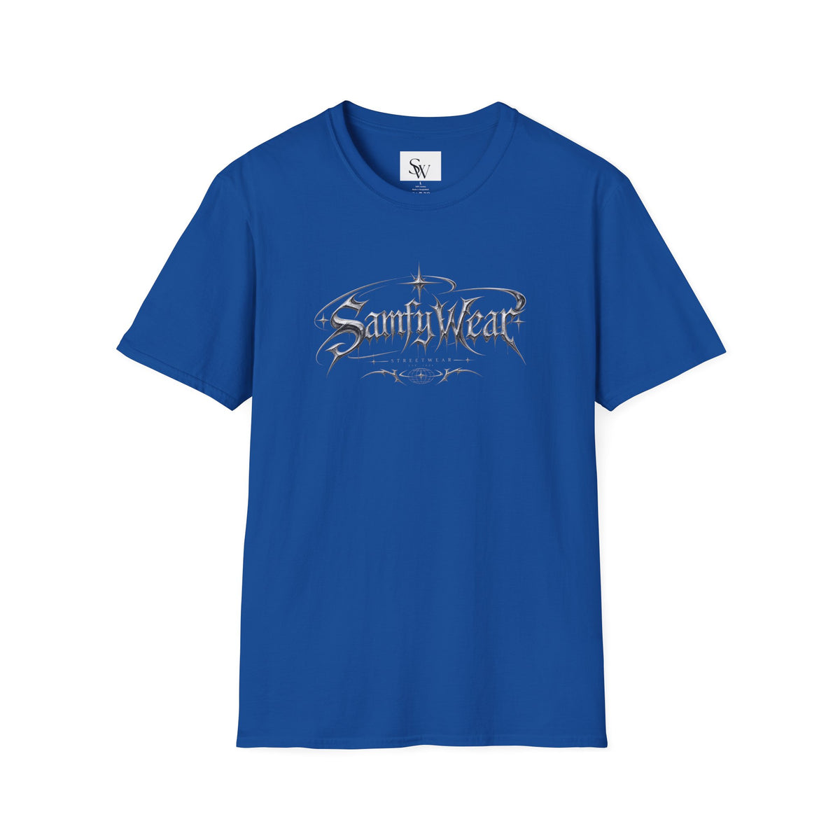Sanity Wear Gothic Logo T‑Shirt — Edgy Streetwear Graphic Tee