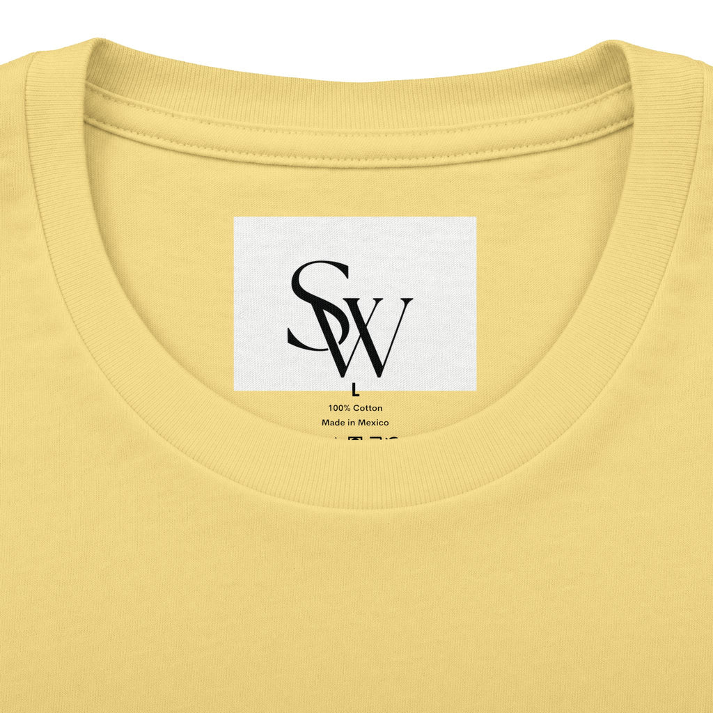 Samfy ‘Street Cred Over Credit’ Graphic Tee — Vintage Text Cotton Crew Shirt