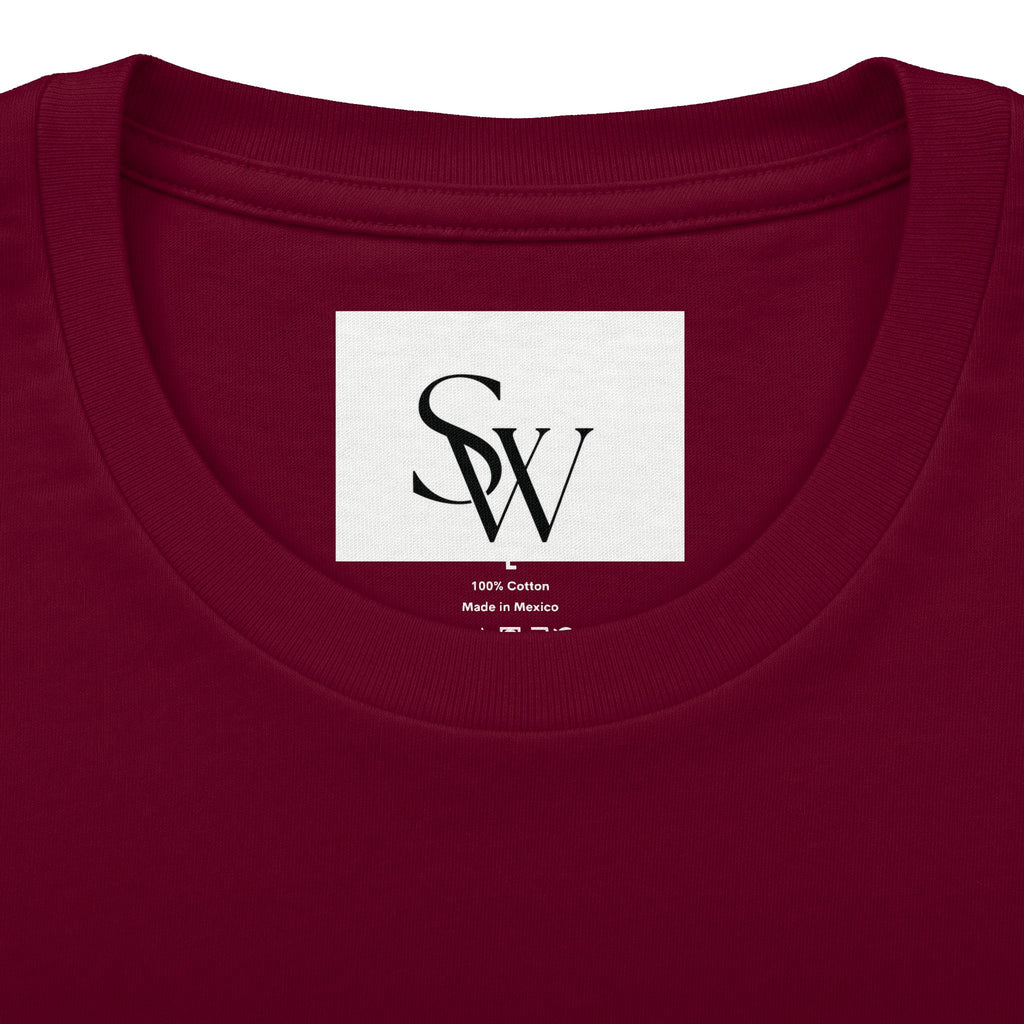 Samfy ‘Street Cred Over Credit’ Graphic Tee — Vintage Text Cotton Crew Shirt