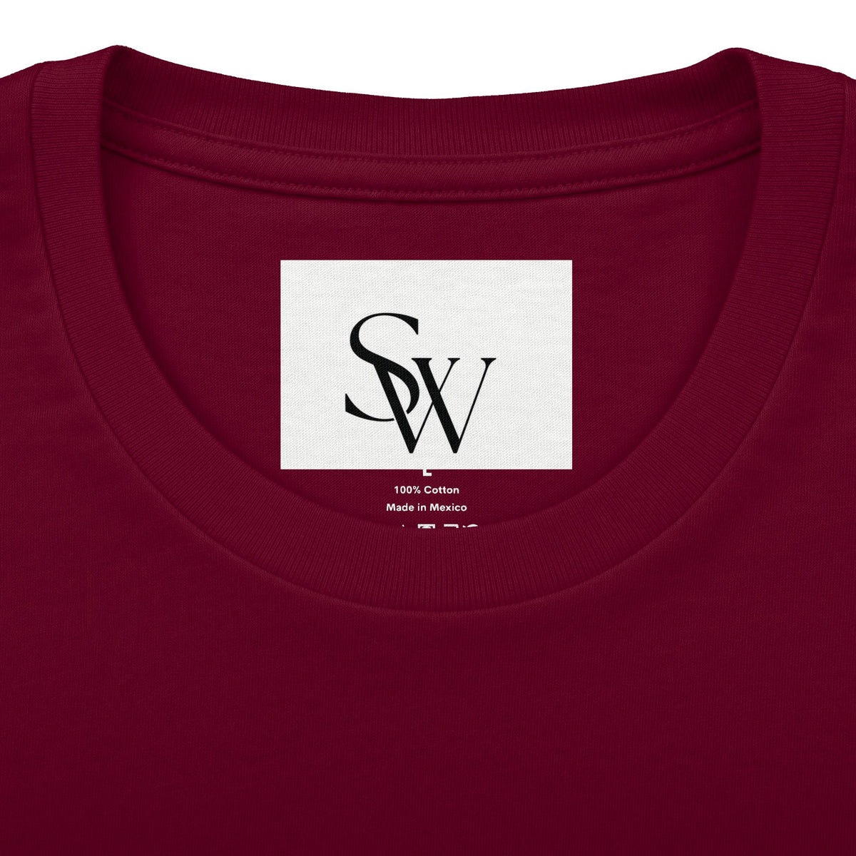 Samfy ‘Street Cred Over Credit’ Graphic Tee — Vintage Text Cotton Crew Shirt
