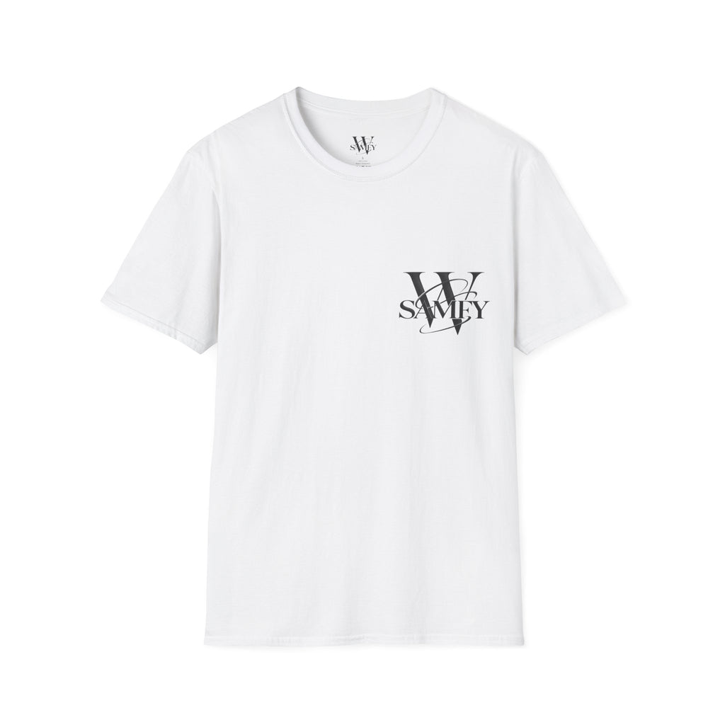 Minimal Monogram 'W' & 'SAMEY' Chest Logo T-Shirt