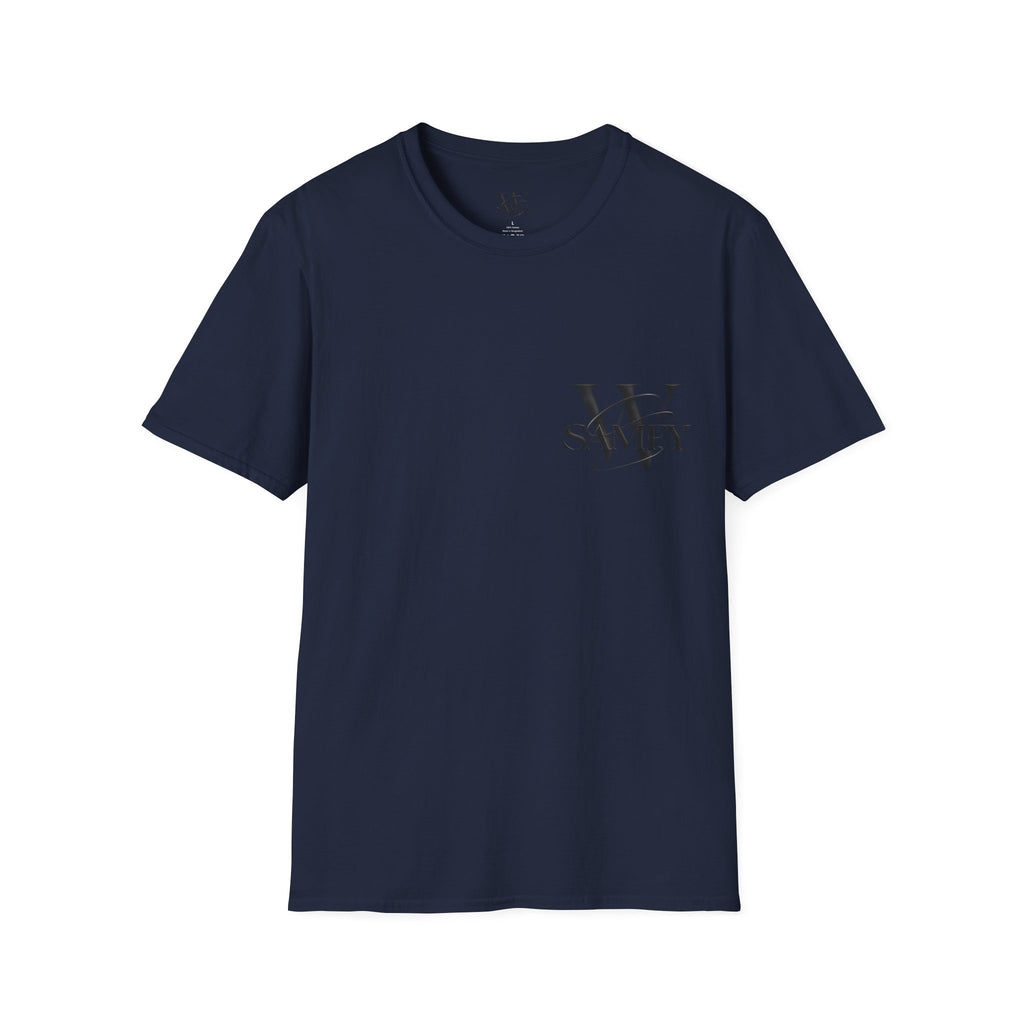 Minimal Monogram 'W' & 'SAMEY' Chest Logo T-Shirt