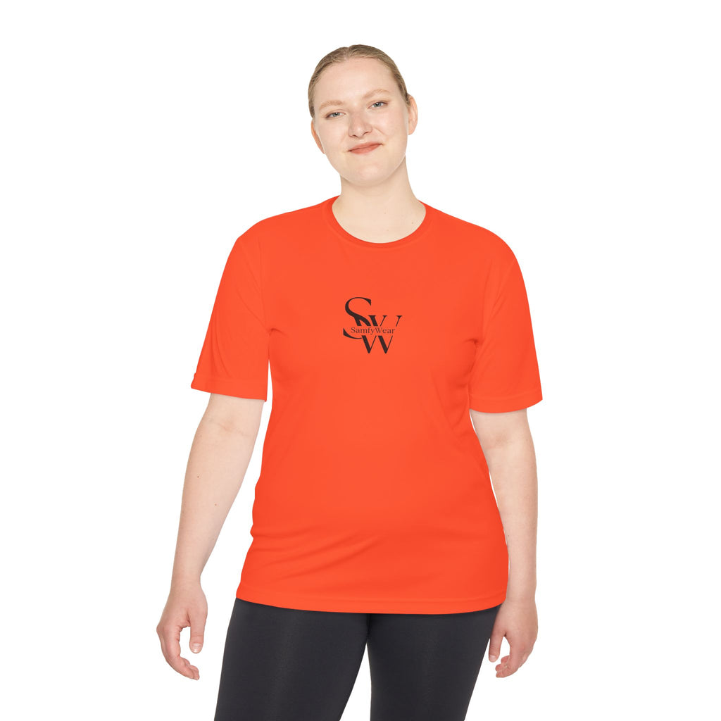SW Logo Moisture-Wicking Tee — Minimalist Performance Shirt