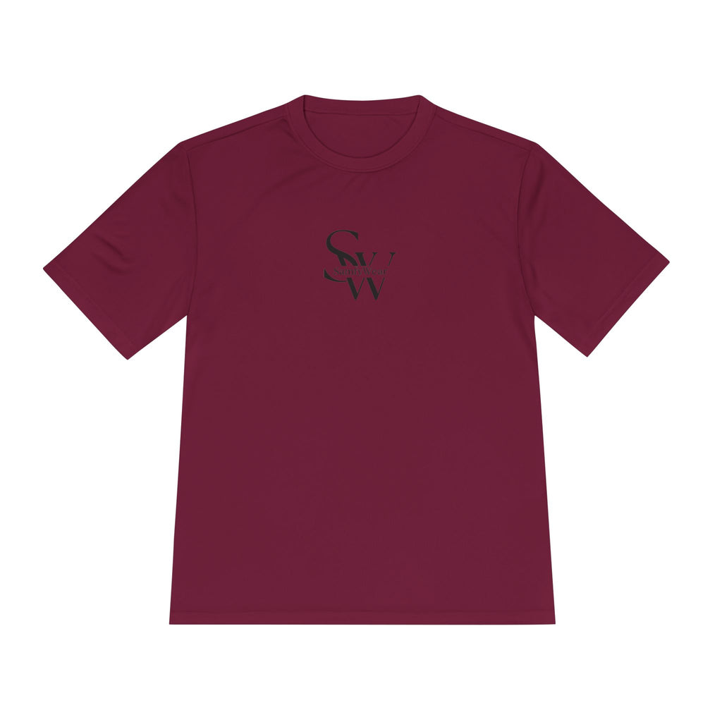 SW Logo Moisture-Wicking Tee — Minimalist Performance Shirt