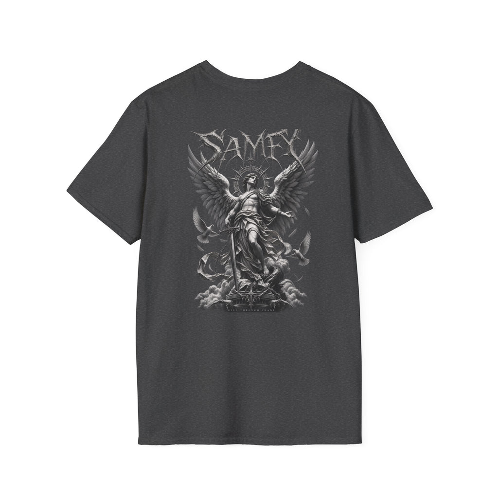 Sanity Wear Gothic Logo T‑Shirt — Edgy Streetwear Graphic Tee