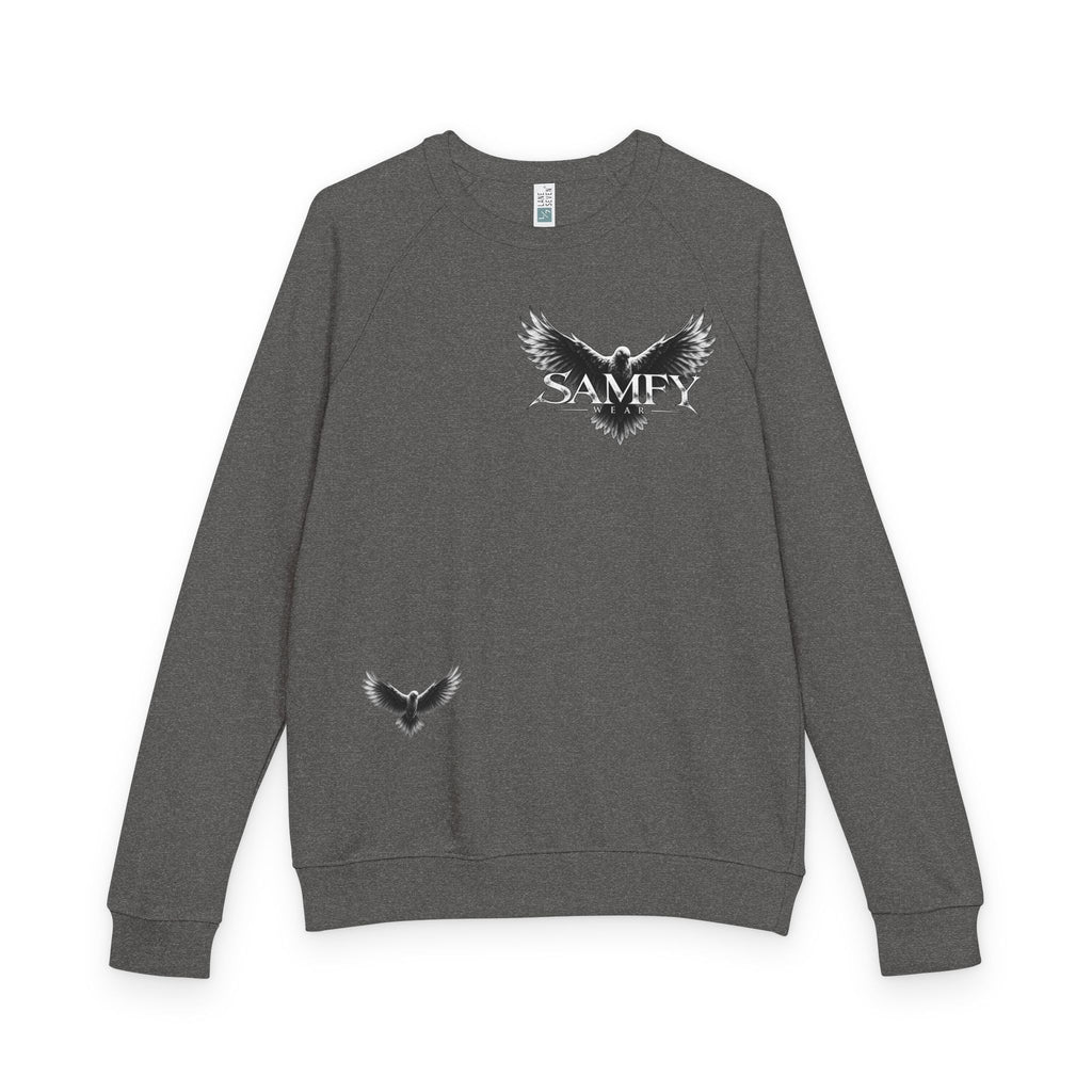 Samey Angel Wings Graphic Crewneck Sweatshirt
