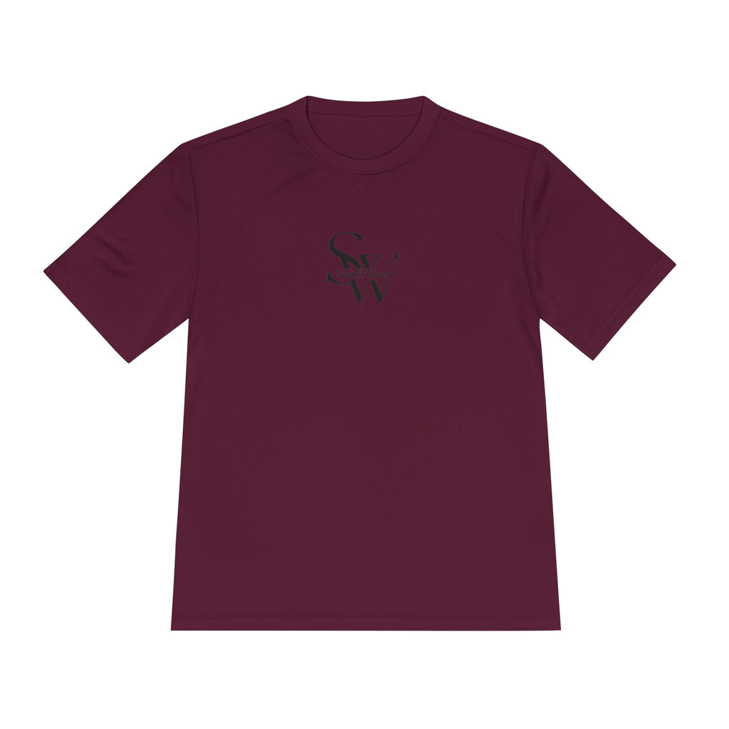 SW Logo Moisture-Wicking Tee — Minimalist Performance Shirt