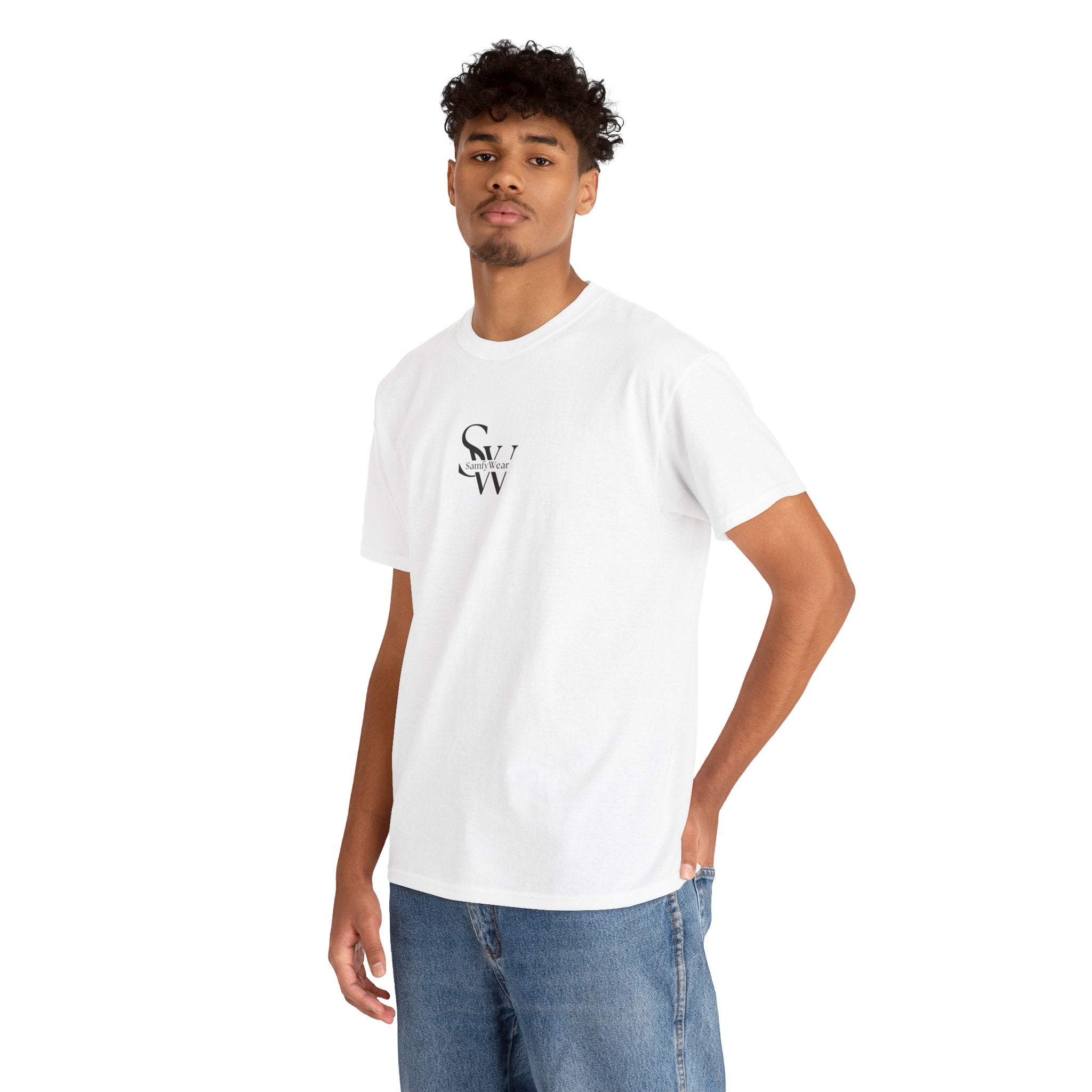 Logo Tee — Minimal SVW Monogram Chest Print