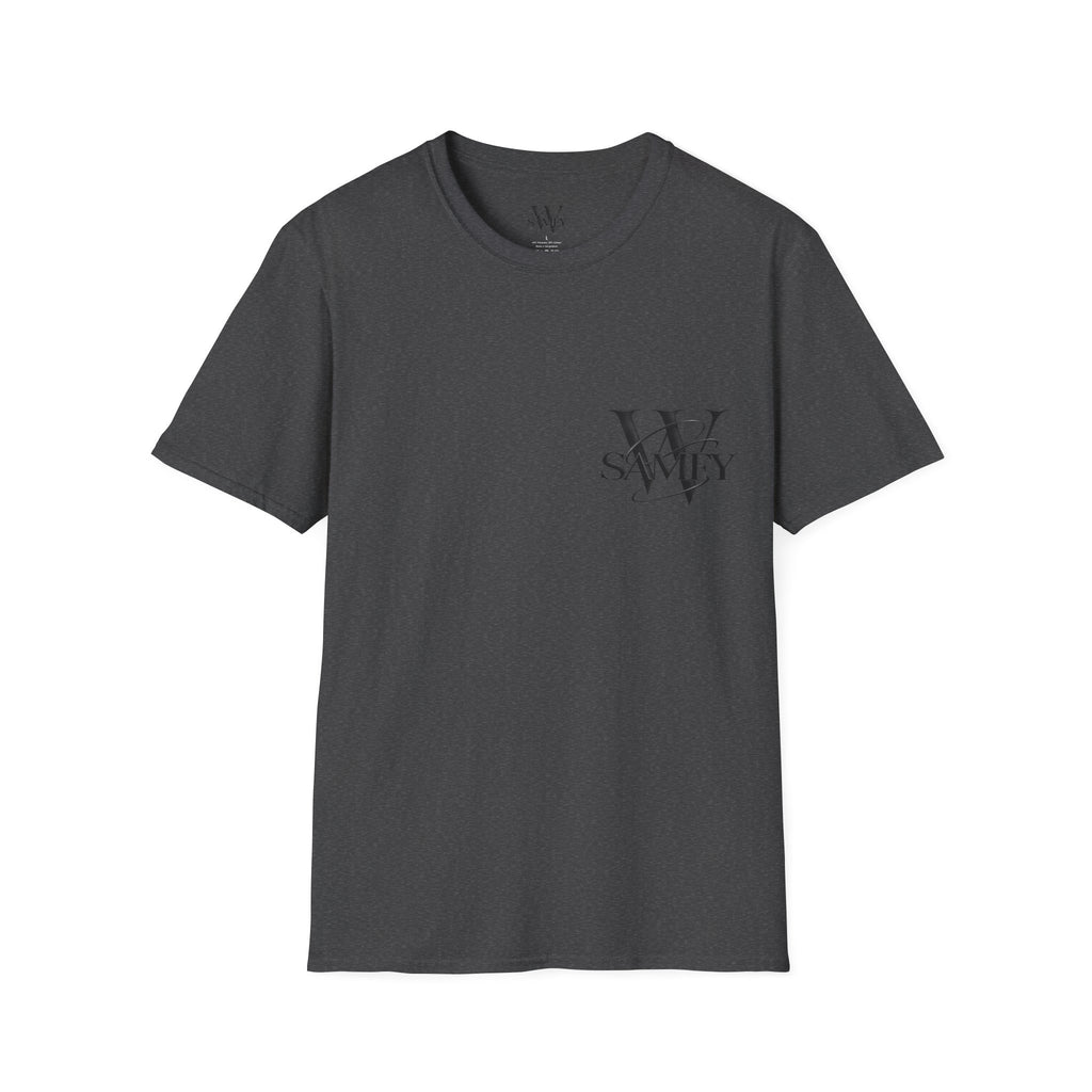 Minimal Monogram 'W' & 'SAMEY' Chest Logo T-Shirt