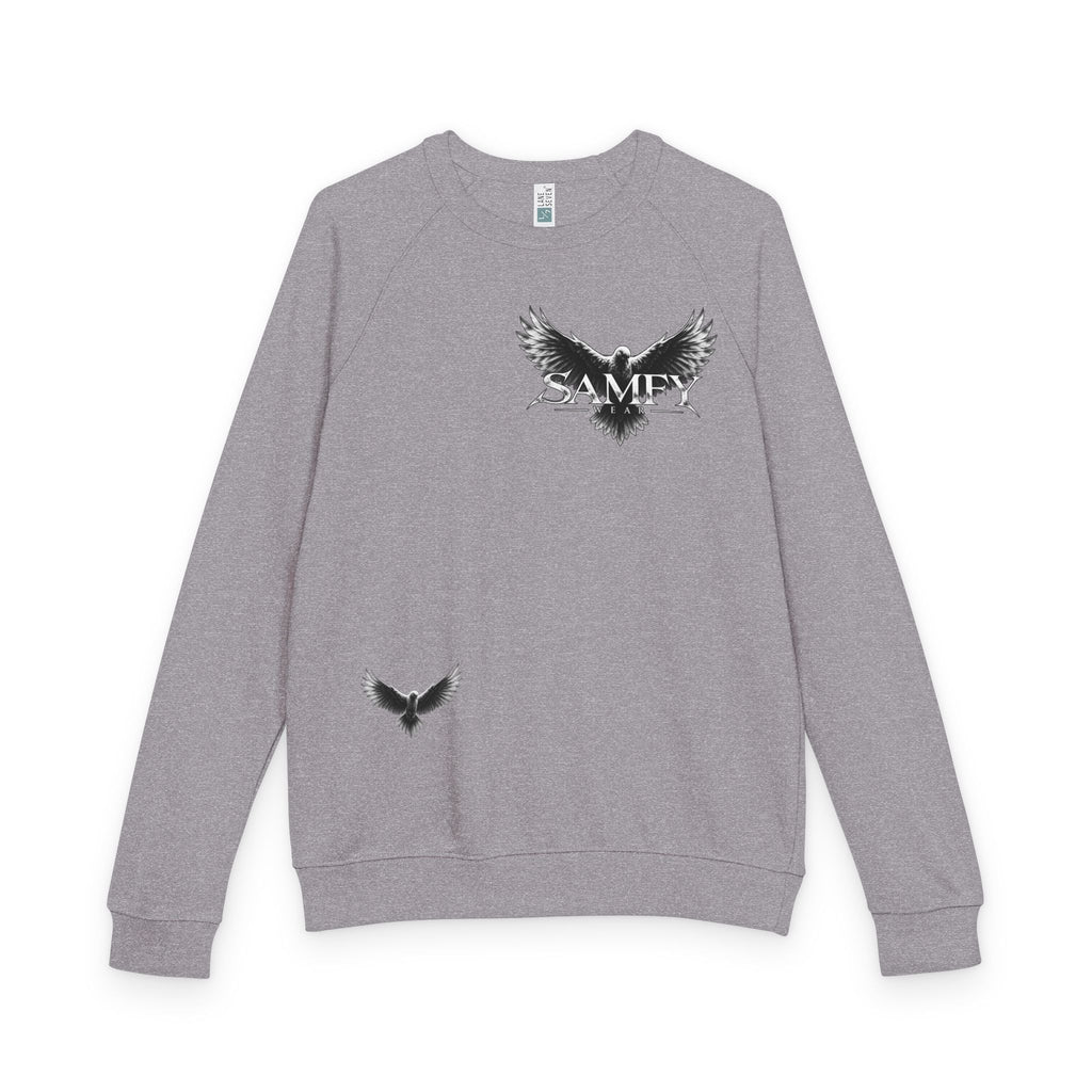 Samey Angel Wings Graphic Crewneck Sweatshirt