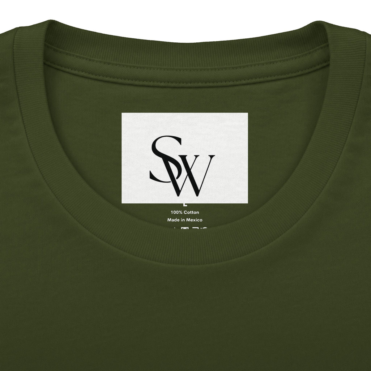 Samfy ‘Street Cred Over Credit’ Graphic Tee — Vintage Text Cotton Crew Shirt