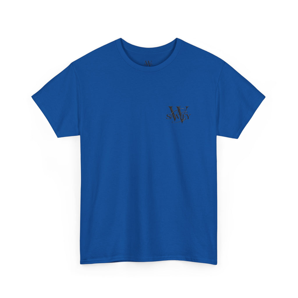 Skull Crest Tee — Vintage Gothic Graphic T-Shirt
