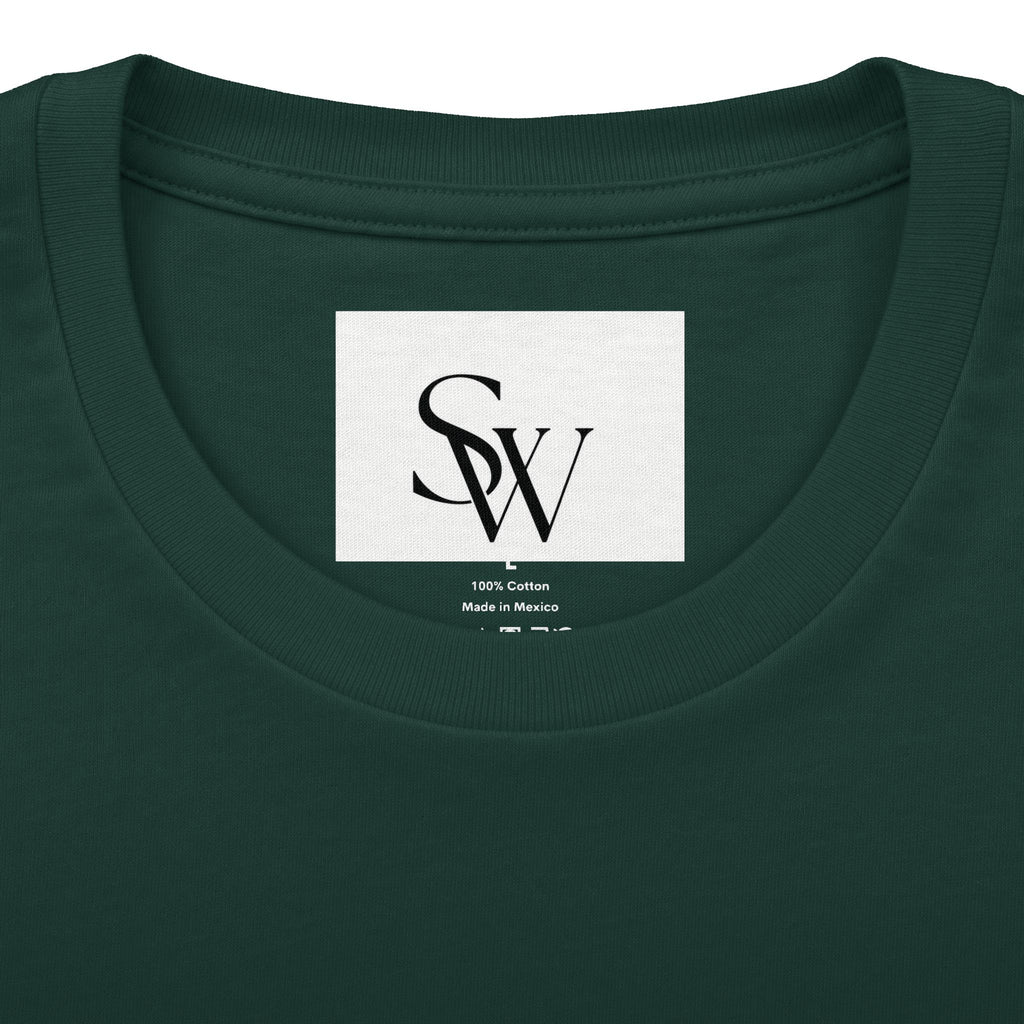 Samfy ‘Street Cred Over Credit’ Graphic Tee — Vintage Text Cotton Crew Shirt