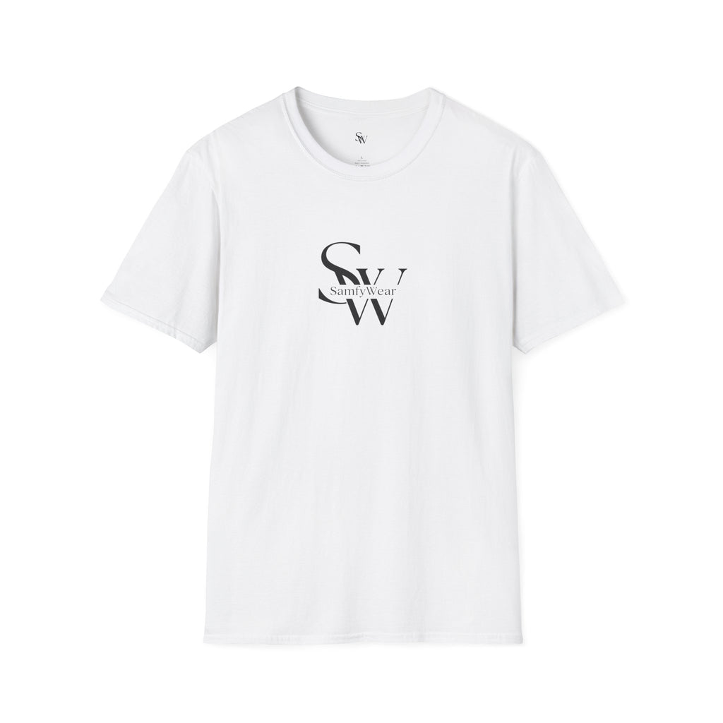 SamfyWear Minimal Logo T‑Shirt — Classic Monogram Tee