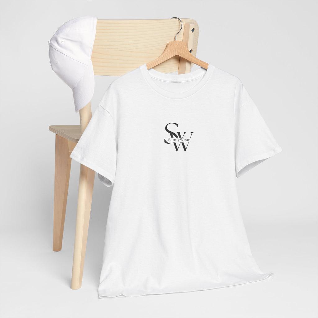 Logo Tee — Minimal SVW Monogram Chest Print