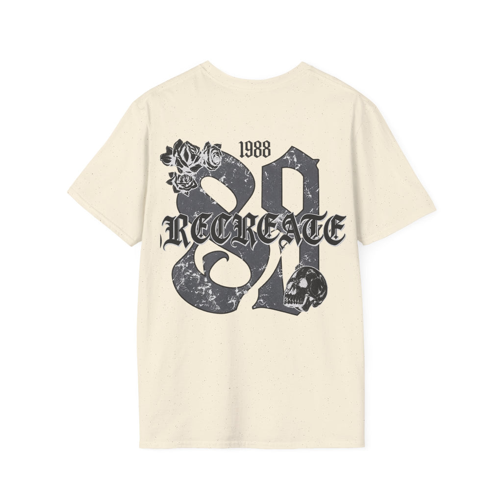 Minimal Monogram 'W' & 'SAMEY' Chest Logo T-Shirt