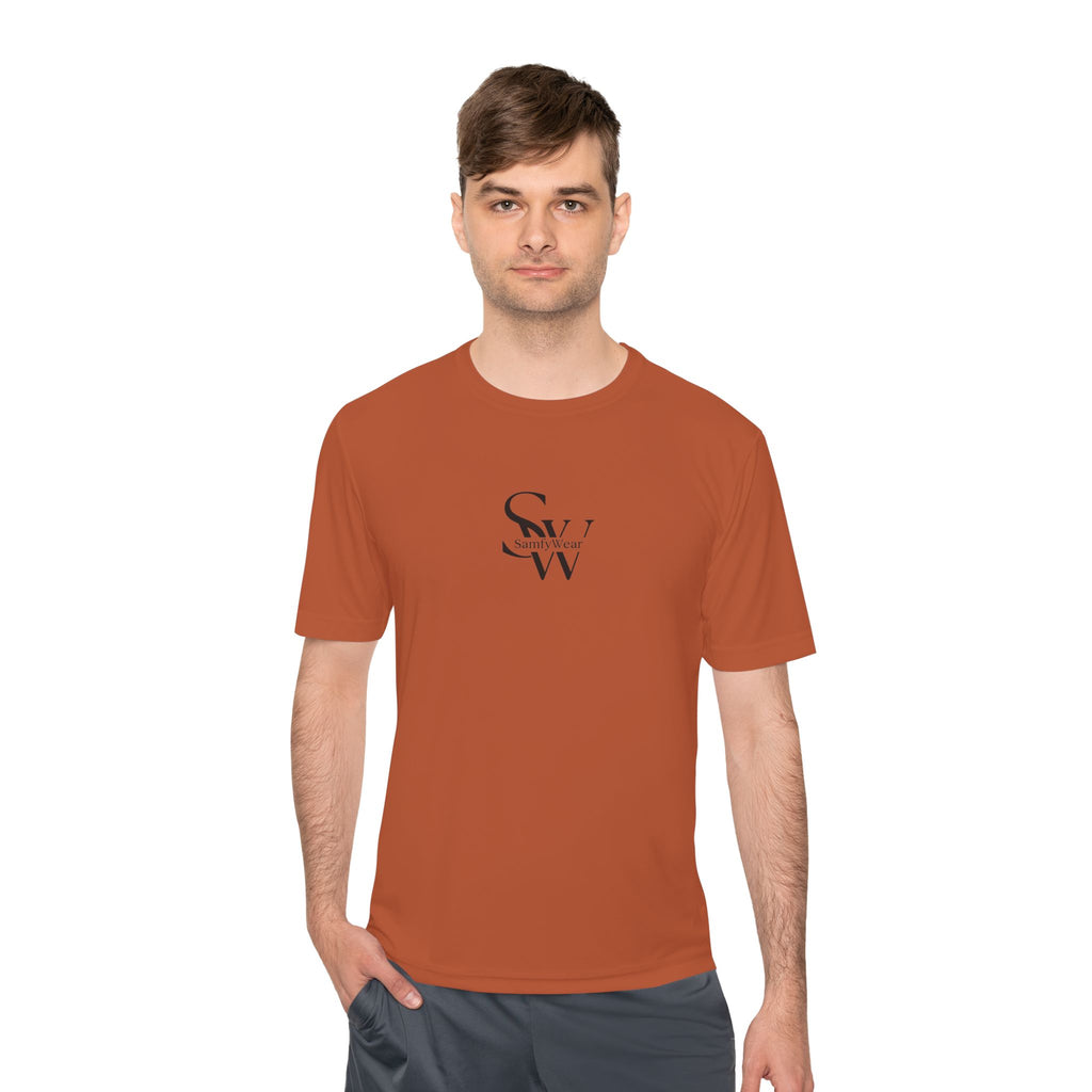 SW Logo Moisture-Wicking Tee — Minimalist Performance Shirt