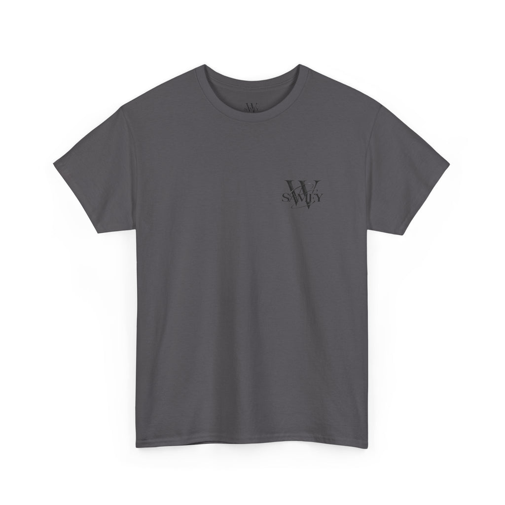 Skull Crest Tee — Vintage Gothic Graphic T-Shirt