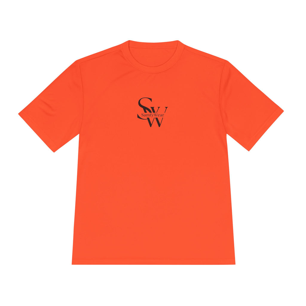 SW Logo Moisture-Wicking Tee — Minimalist Performance Shirt