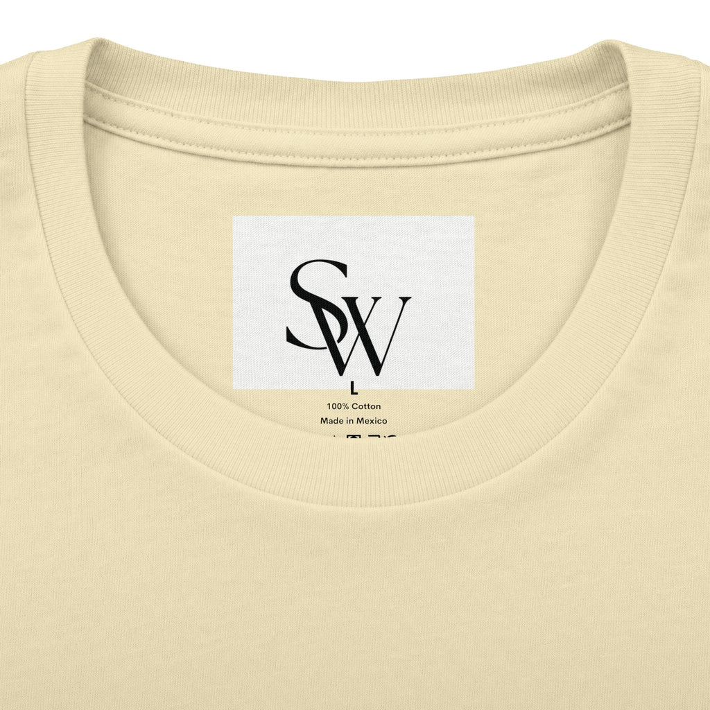 Samfy ‘Street Cred Over Credit’ Graphic Tee — Vintage Text Cotton Crew Shirt