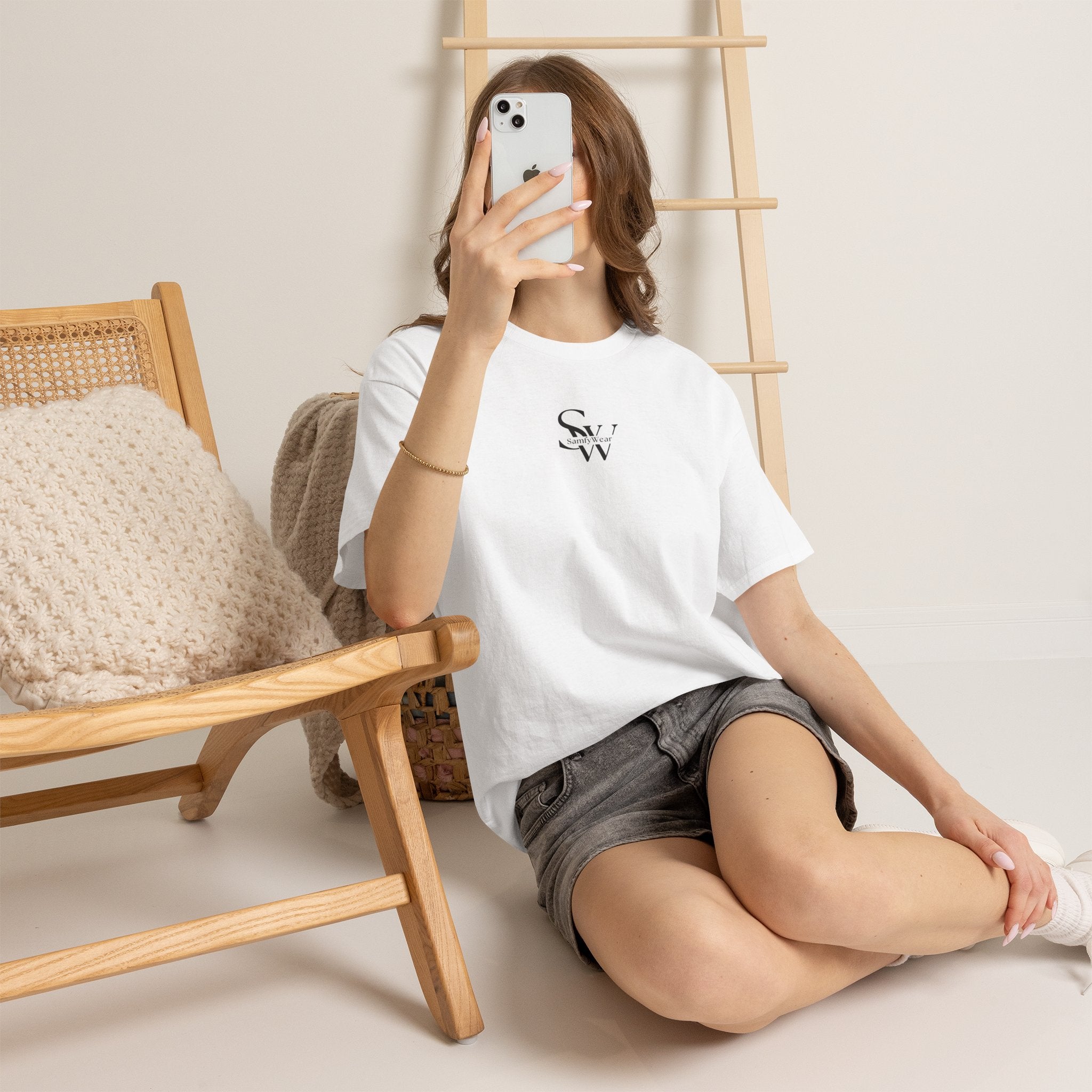 Logo Tee — Minimal SVW Monogram Chest Print