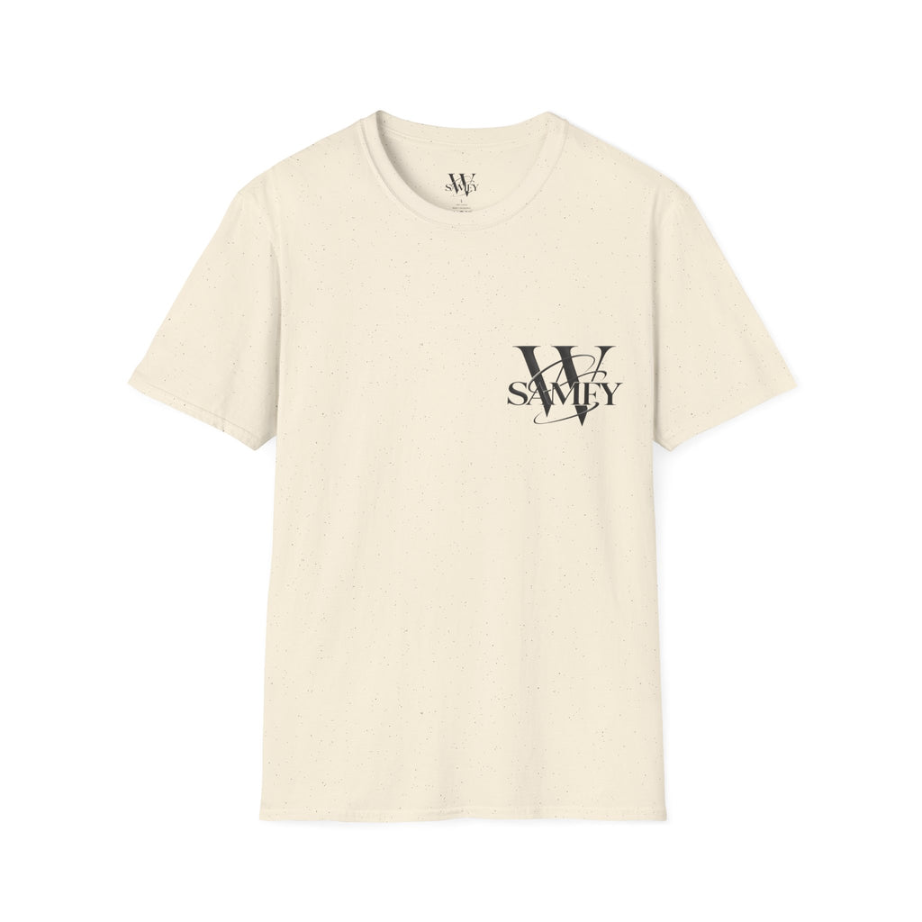 Minimal Monogram 'W' & 'SAMEY' Chest Logo T-Shirt