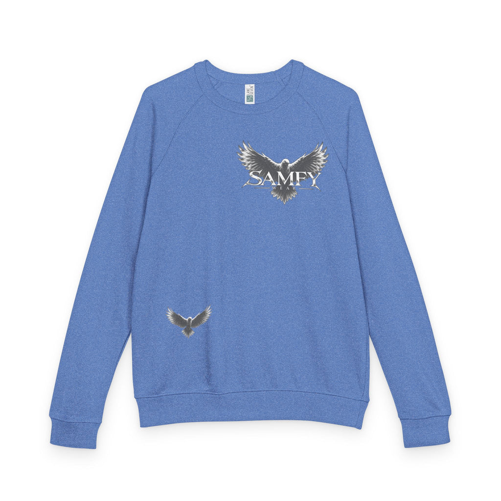 Samey Angel Wings Graphic Crewneck Sweatshirt
