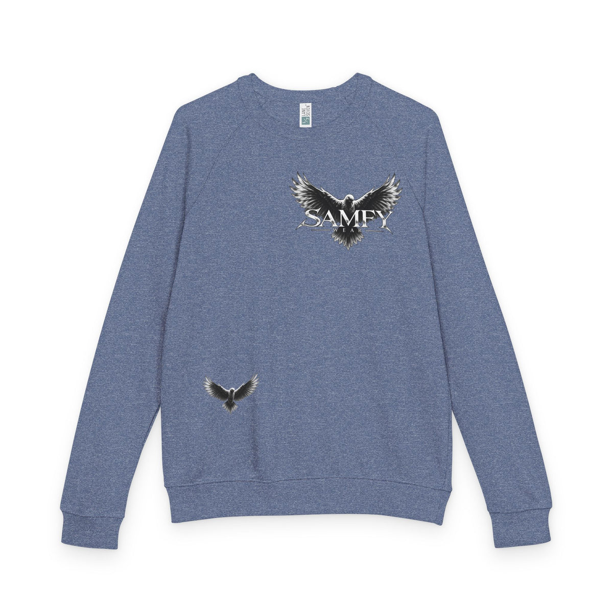 Samey Angel Wings Graphic Crewneck Sweatshirt