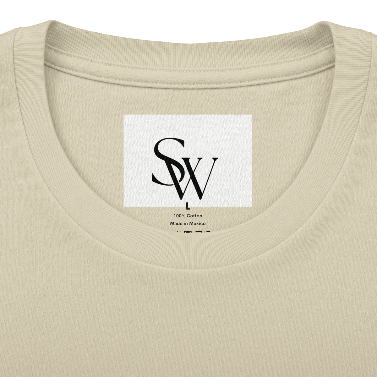 Samfy ‘Street Cred Over Credit’ Graphic Tee — Vintage Text Cotton Crew Shirt