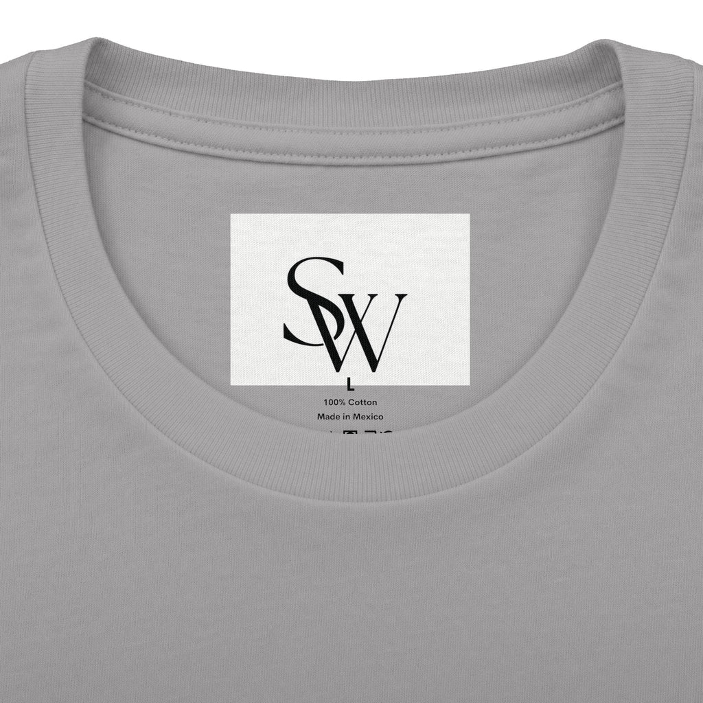 Samfy ‘Street Cred Over Credit’ Graphic Tee — Vintage Text Cotton Crew Shirt