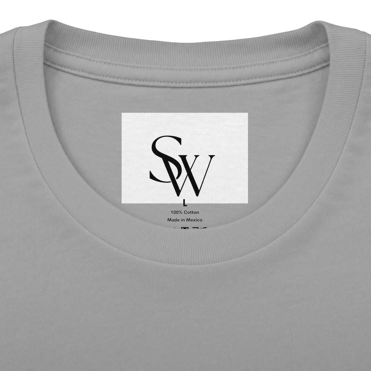 Samfy ‘Street Cred Over Credit’ Graphic Tee — Vintage Text Cotton Crew Shirt