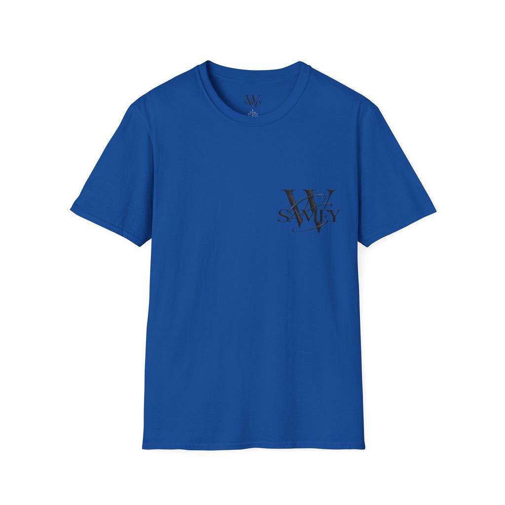 Minimal Monogram 'W' & 'SAMEY' Chest Logo T-Shirt