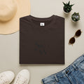 Minimalist Monogram T‑Shirt — 'SW' Slim Script Logo