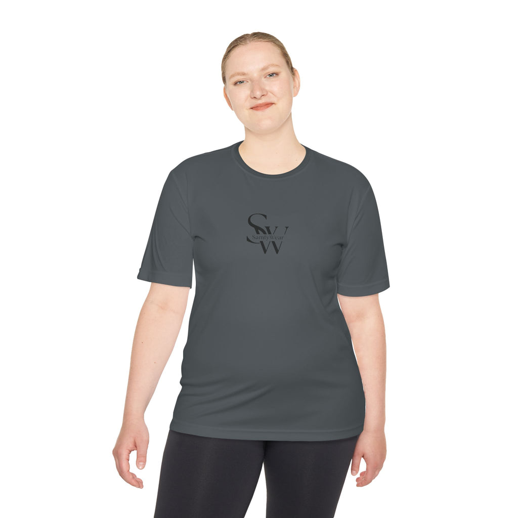 SW Logo Moisture-Wicking Tee — Minimalist Performance Shirt