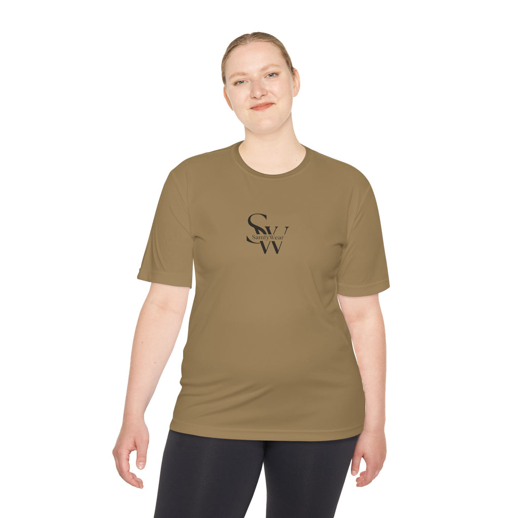 SW Logo Moisture-Wicking Tee — Minimalist Performance Shirt